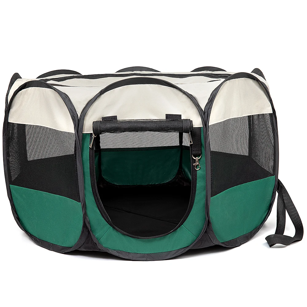 Outer Door Travel Camping Use Pet Playpen Foldable Pet Camping Tent House factory