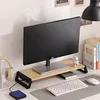 [Expansión USB 2.0 con Patas Inclinadas] Color Madera Natural con Patas Negras