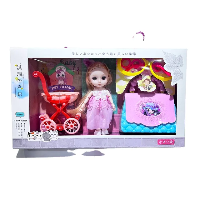 Latest Arrivals Doll Princess Set 13 Joints 17CM Doll Children's Girls Toys Baby Doll Set Toy For Girls