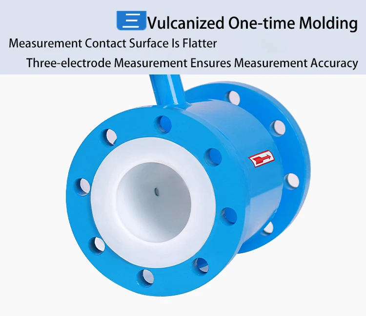 Electromagnetic flowmeter sensor