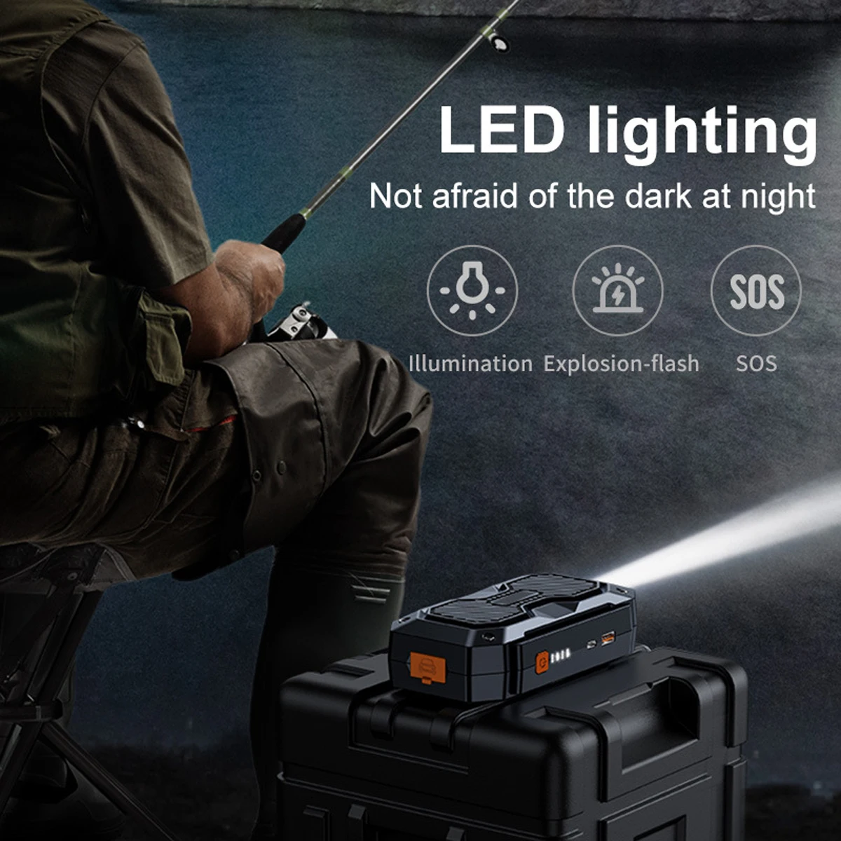ODM/OEM 1000A Portable Emergency Car Motorcycle Jump Starter Power Bank LED Light Digital Screen Power Booster Station - view 5
