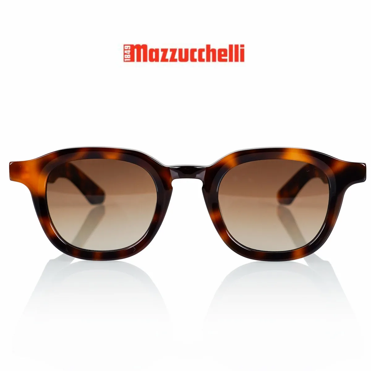 Tortoise Shell Brown Shades- Coast Savvy, LLC ® - Mazzucchelli Acetate Shades OUR LEGACY: Brown Shelter Sunglasses | SSENSE main image 3