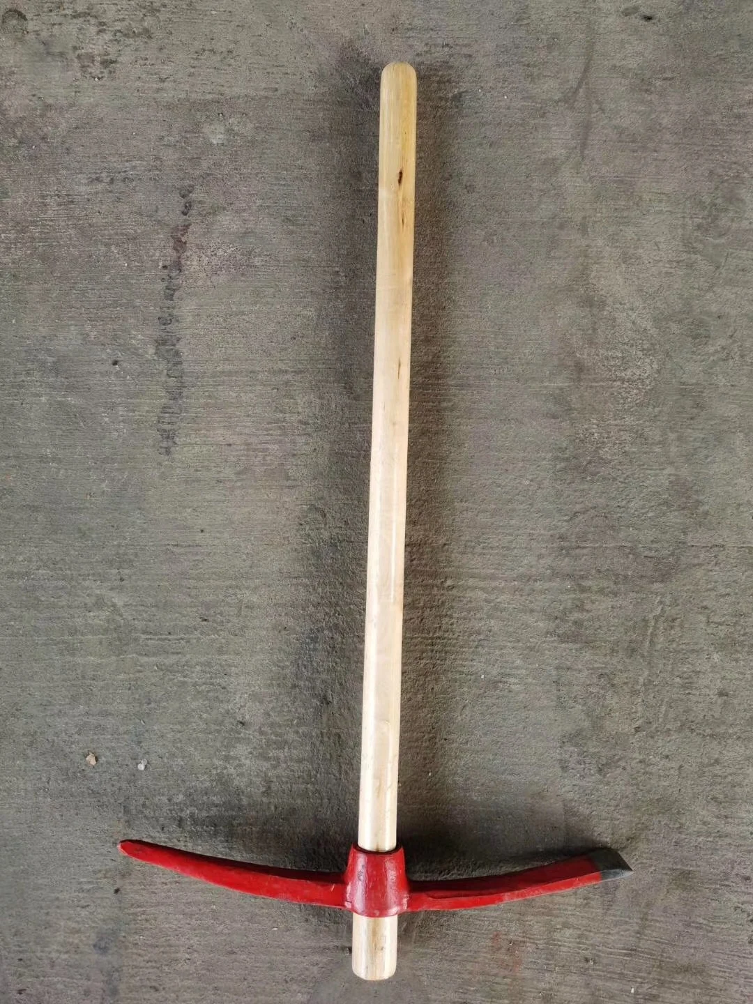 pick axe pickaxe mattock pick with wood handle mattock head pickaxe striking tool