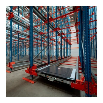 Auto Shuttle Racking System innovative pallet racking intensive shuttle racks Intelligent cold storage shuttle rack automatic