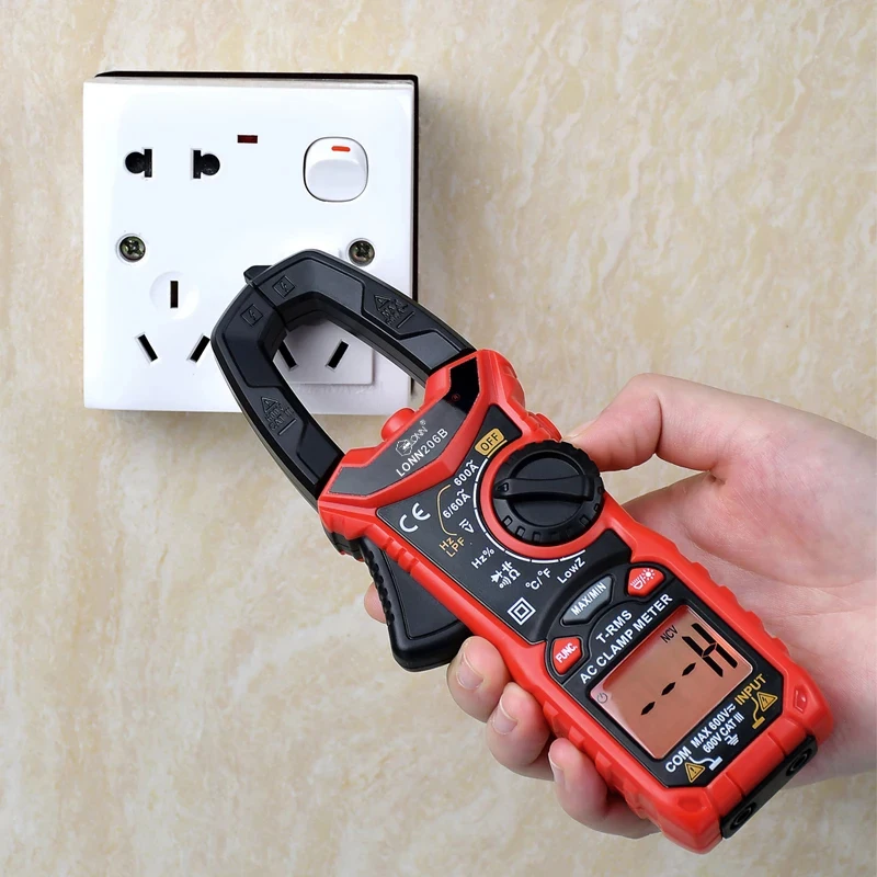 206D Multi Function  High Quality AC DC Voltage Current Tester Clamp Multimeter