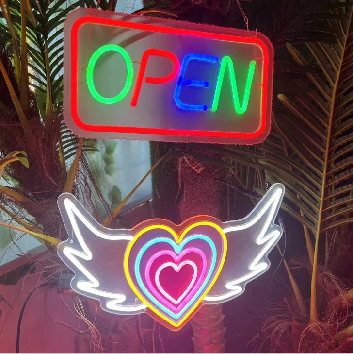 Wholesale Led Logo Light Happy Birthday Neon Sign Custom Made Wedding