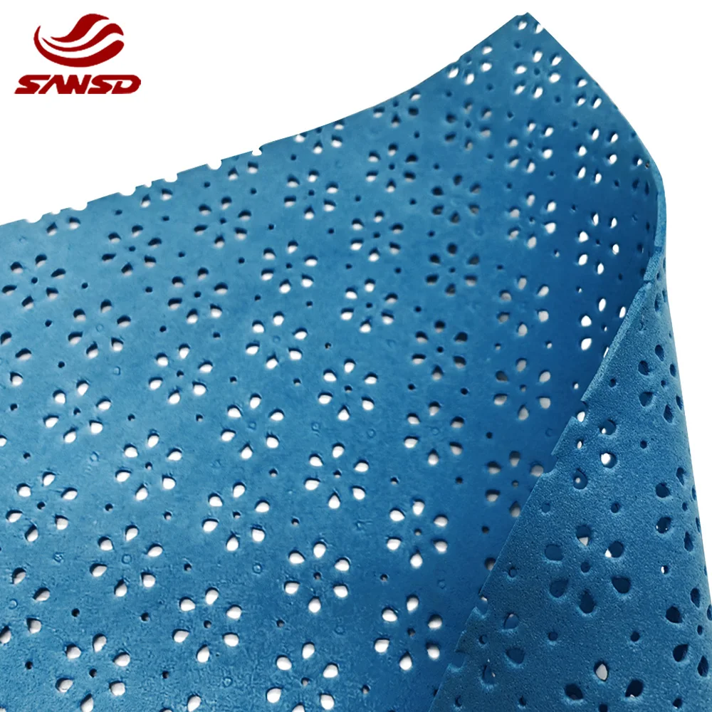 Perforated Eva Sheet Hole Eva Craft Punched Eva Foam For Make Shoes Or Slipper And Weightlifting