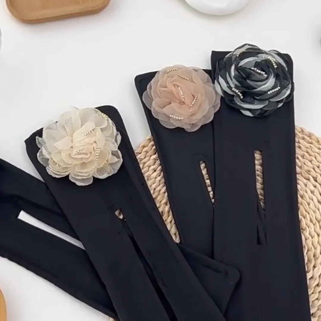 Mio Fashion Korean Hairstyle Holder Large Flower Lazy Hair Curler Bow