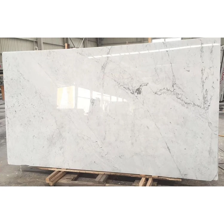 White Italy Carrara Slab Bianco Gioia Marble
