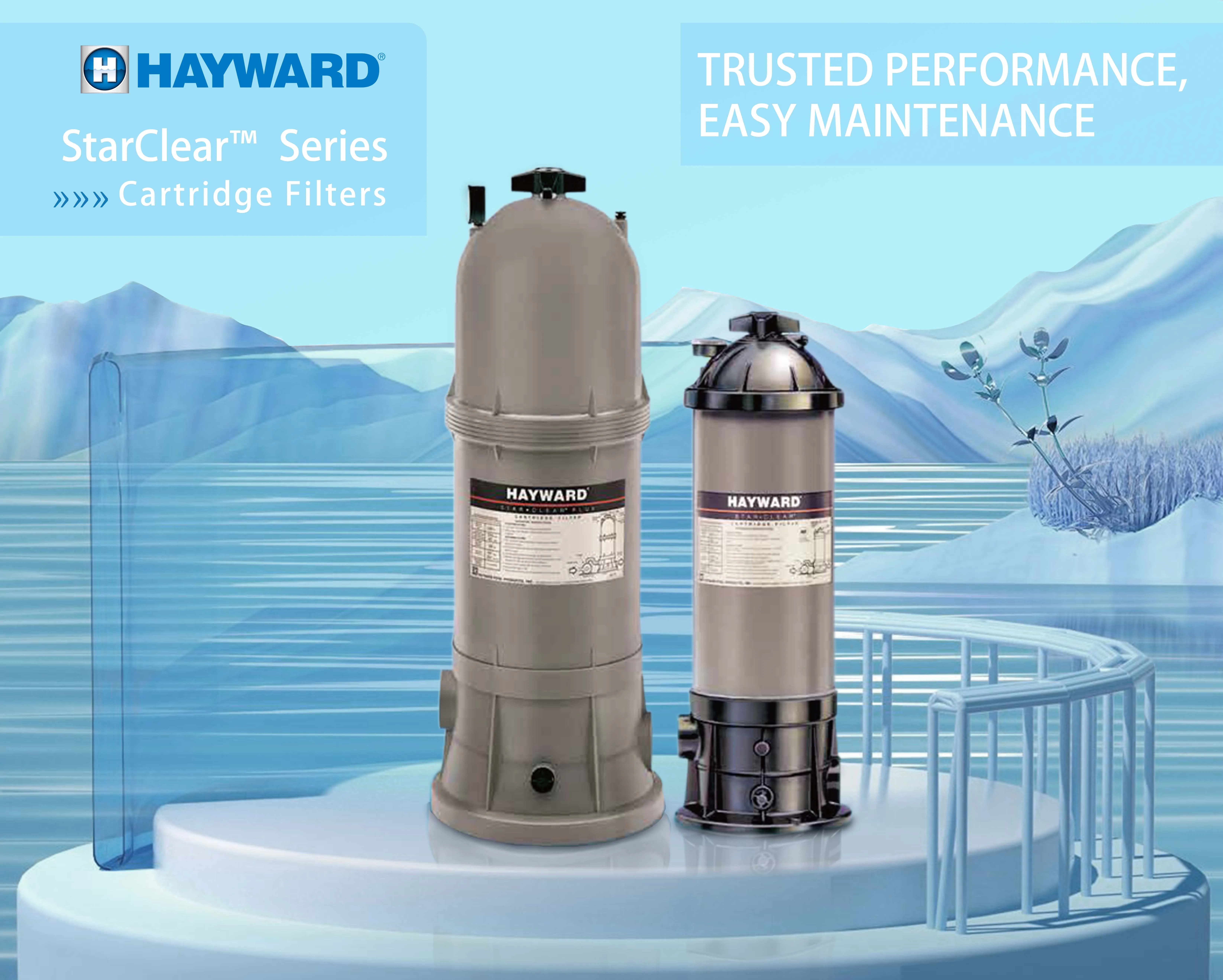 Hayward Starclear Series Inground Pool Cartridge Filter Swimming Pool