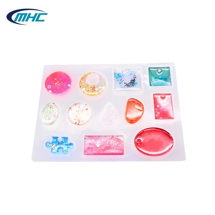 Customized Diy Design Silicone Mold Jewelry Silicone Resin Molds For