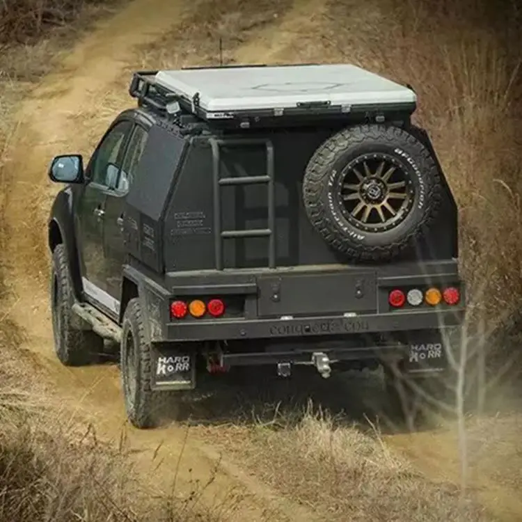Luxury off-Road Camper Van Conversion Pop-up Roof Travel Trailer