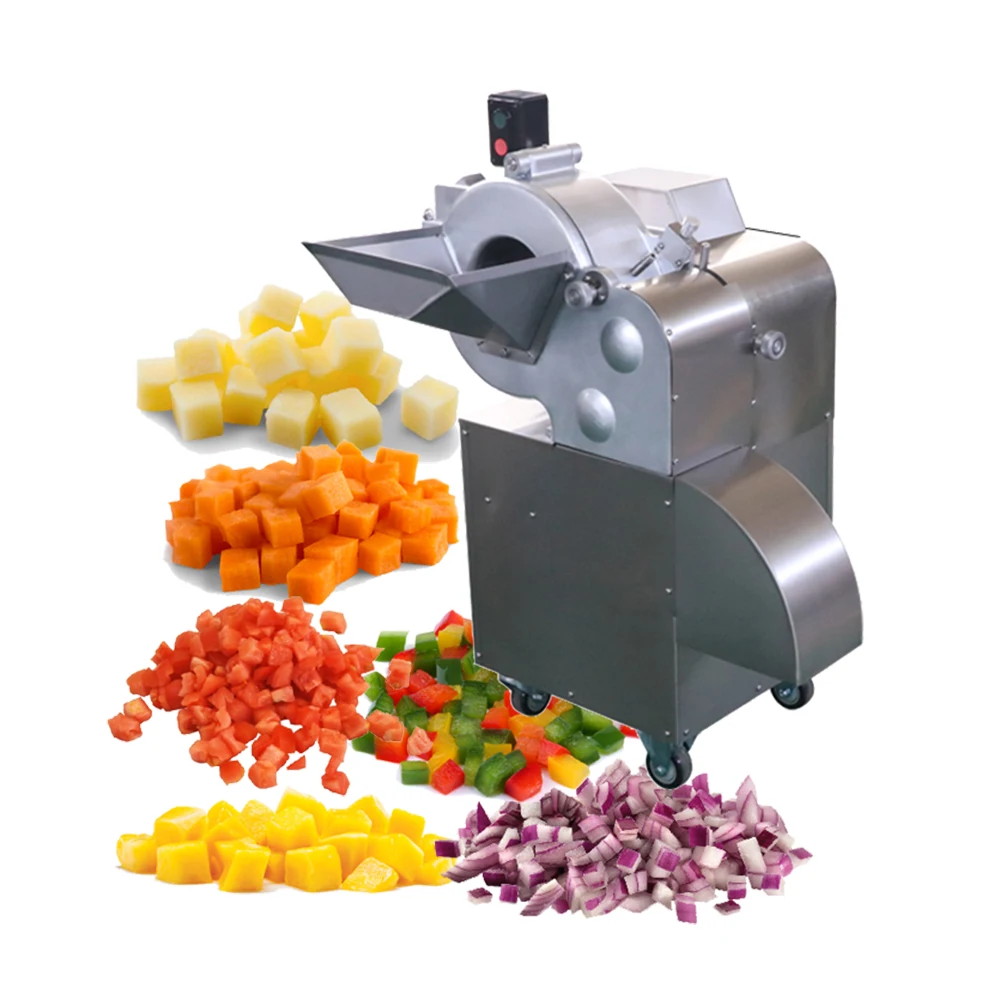 Low Price Multifunction CHD 100 Industrial Vegetable Slicing Dicing Strips Cutting Machine