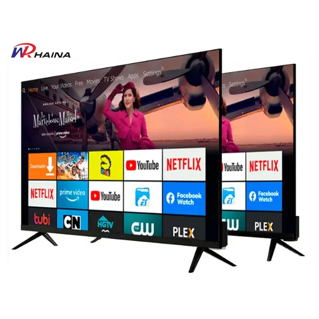 HAINA 32 Inch Smart Led Tv 15 17 19 22 24 32 40 42 43 50 55 65 75 85 98 Inch 4k Led Tv Android Wifi Lcd Flat Panel Smart Led Tv