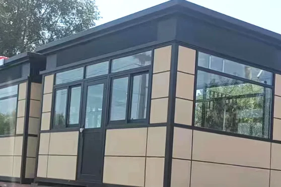 Mobile Security Guard Duty Room Stainless Steel Guard House Steel ...