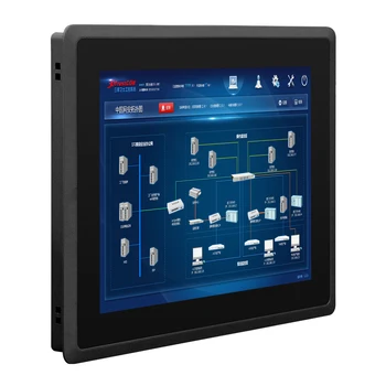 10.4 INCH PCAP TOUCH SCREEN COMPUTER RS232 RS485 FANLESS EMBEDDED INDUSTRIAL PANEL ALL IN ONE PC