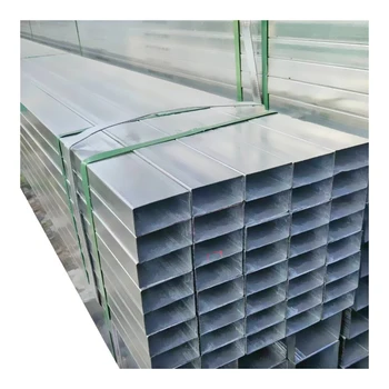 Hot Sale Iron Pipe 23mm Seamless Carbon Rectangular Finely Processed Steel Channels U-Bar Galvanized Square Tube