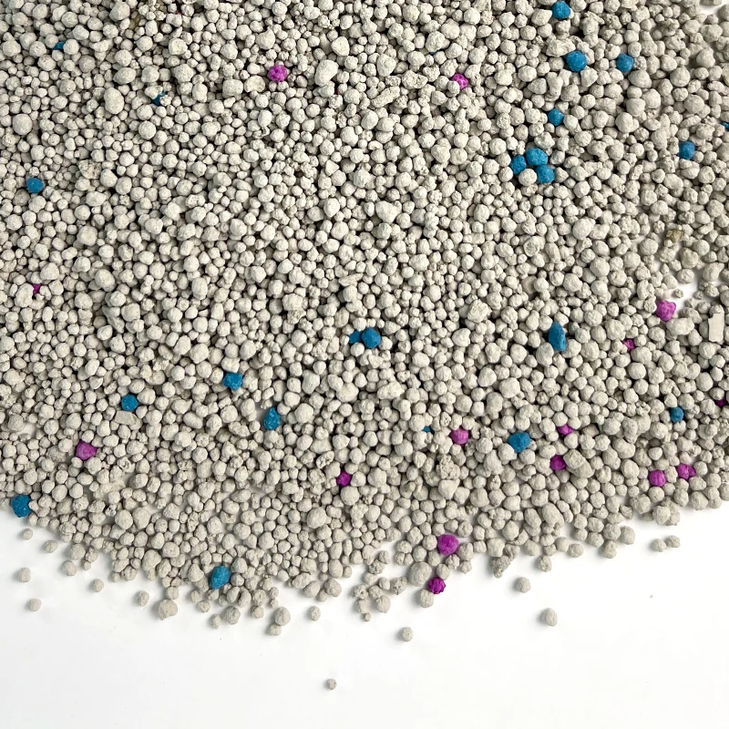 Ball Shaped Bentonite Cat Litter Oem / Odm Multi Fragrance Dustfree