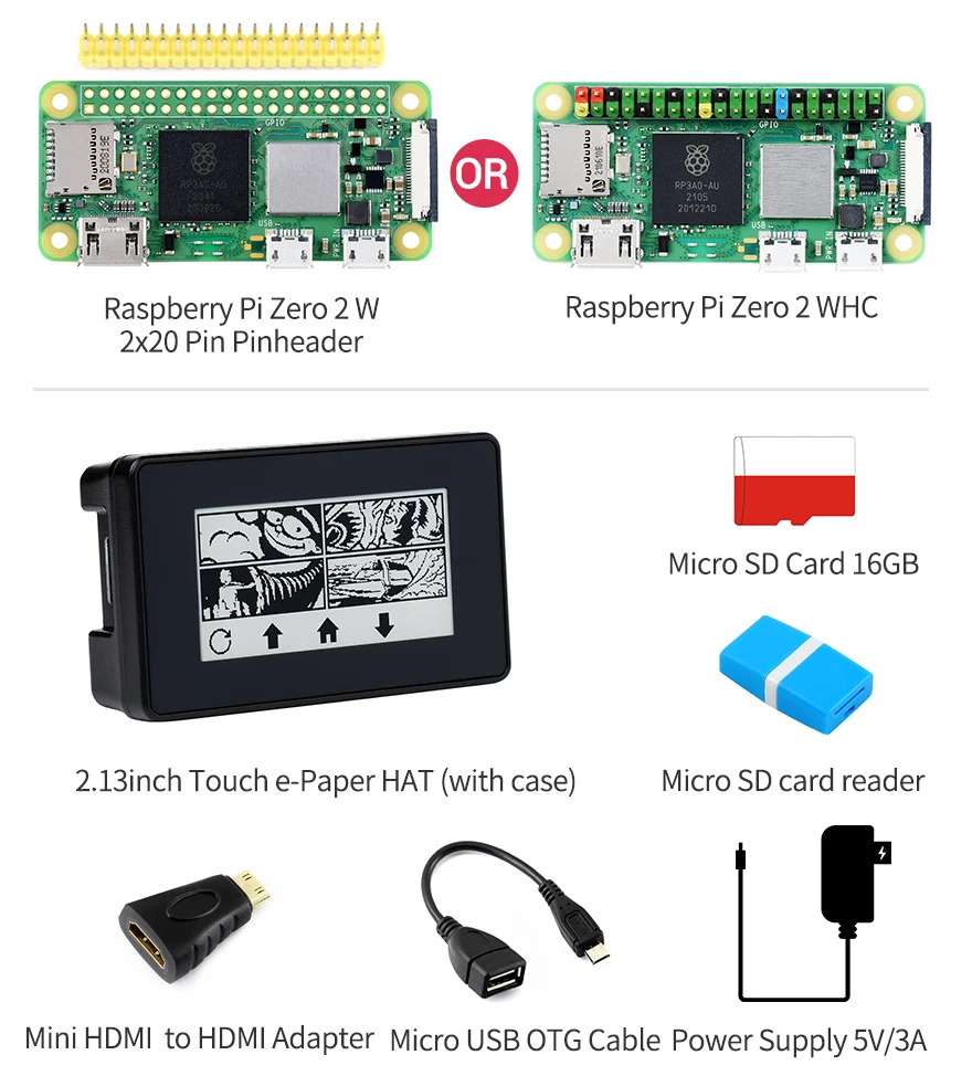 Raspberry Pi Zero 2 W, Five Times Faster, Quad-core ARM Processor|  Alibaba.com