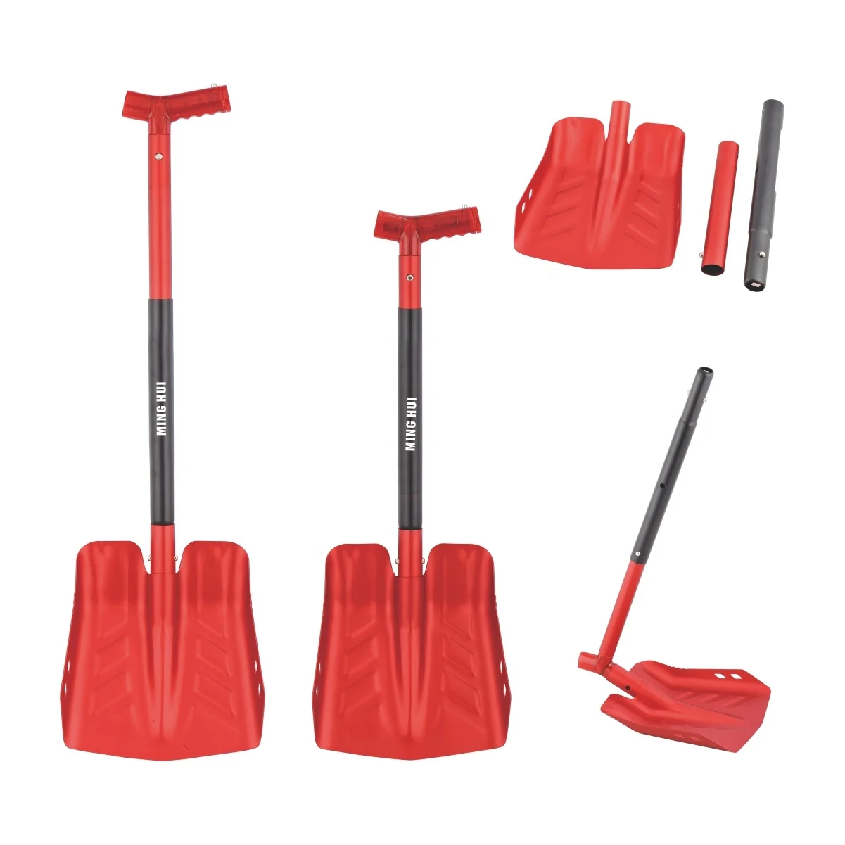 515 New Design High Quality Stretch Collapsible Aluminum Snow Shovel With Snow Saw Buy Snow