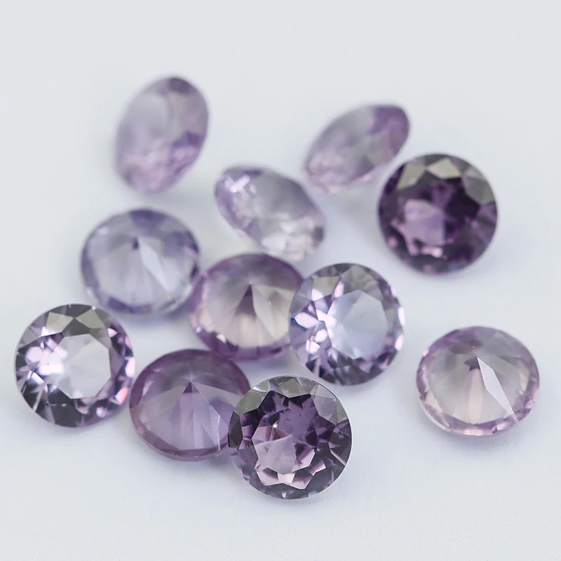 アレキサンドライト #46中国工場卸売色変更ノーカットコランダム