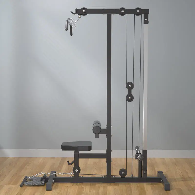 TOPTONS Comprehensive Trainer Pull Down Cable Station Pulley Tower Single Cross Machine Pin Load Selection Machines