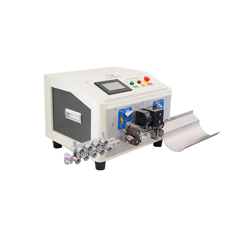 SA-8200C Fully Automatic 0.1-6 MM² Computerized Wire Harness Stripping Machine Cable Cutting and Stripping Machine for 2 Wires