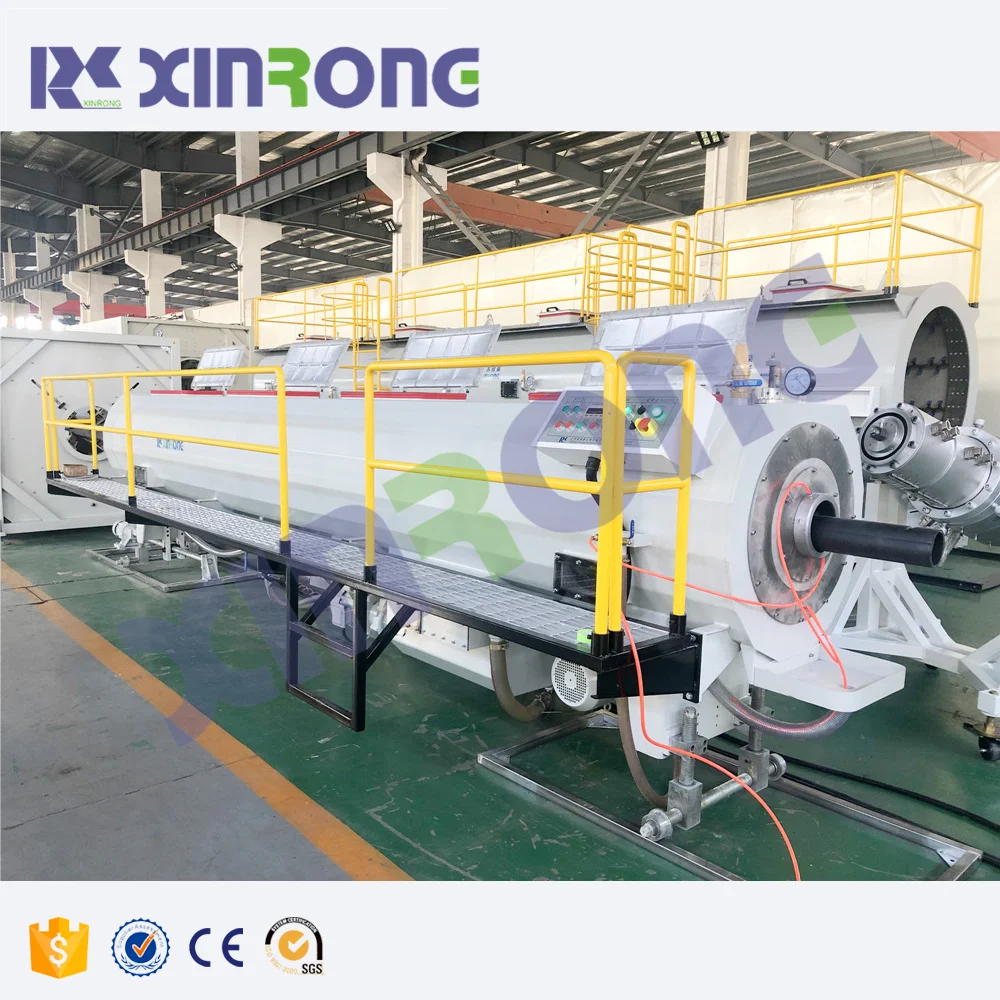 125-315mm Automatic PVC PE Plastic Pipe Thread Cutting Machine China ...