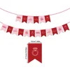 Red  and pink Banner