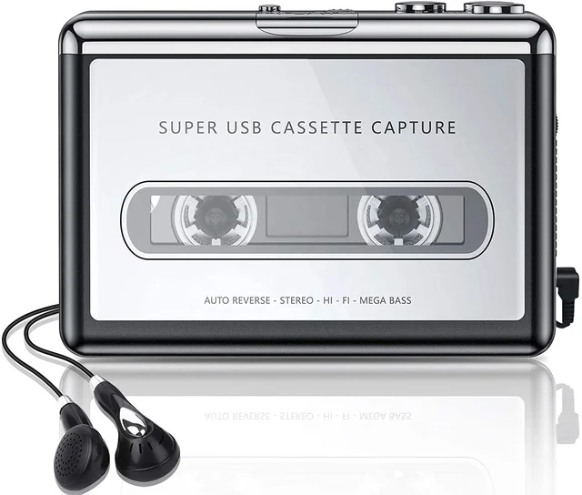 New Technology Updated Cassette to MP3 Converter USB Cassette Player from Tapes to MP3 h1tctQ Cassette radio recorder tape