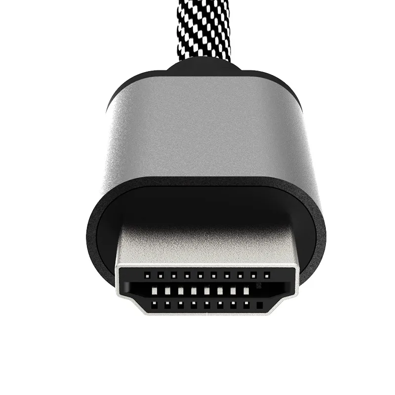 Кабель HDMI 4K 60 Гц 18 Гбит/с высокоскоростной кабель 2 0 плетеный шнур для монитора