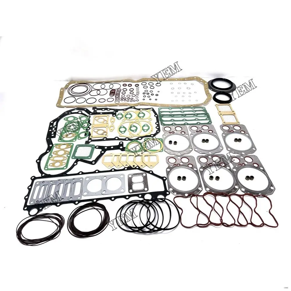 Full Gasket Set Fit for Mitsubishi 6D24 Engine Tractor Generator Excavator