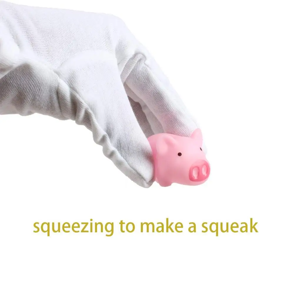 Игрушка для ванны из свиньи, детская игрушка для ванны, резиновая свинья для детей, украшения для свиньи