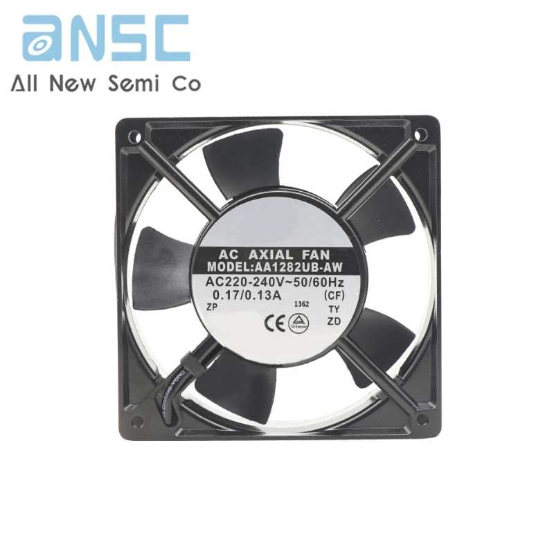 Original Axial flow fan  AA1282UB-AW AC220V 0.17A  120*120*38MM Ventilation and refrigeration Cooling fan