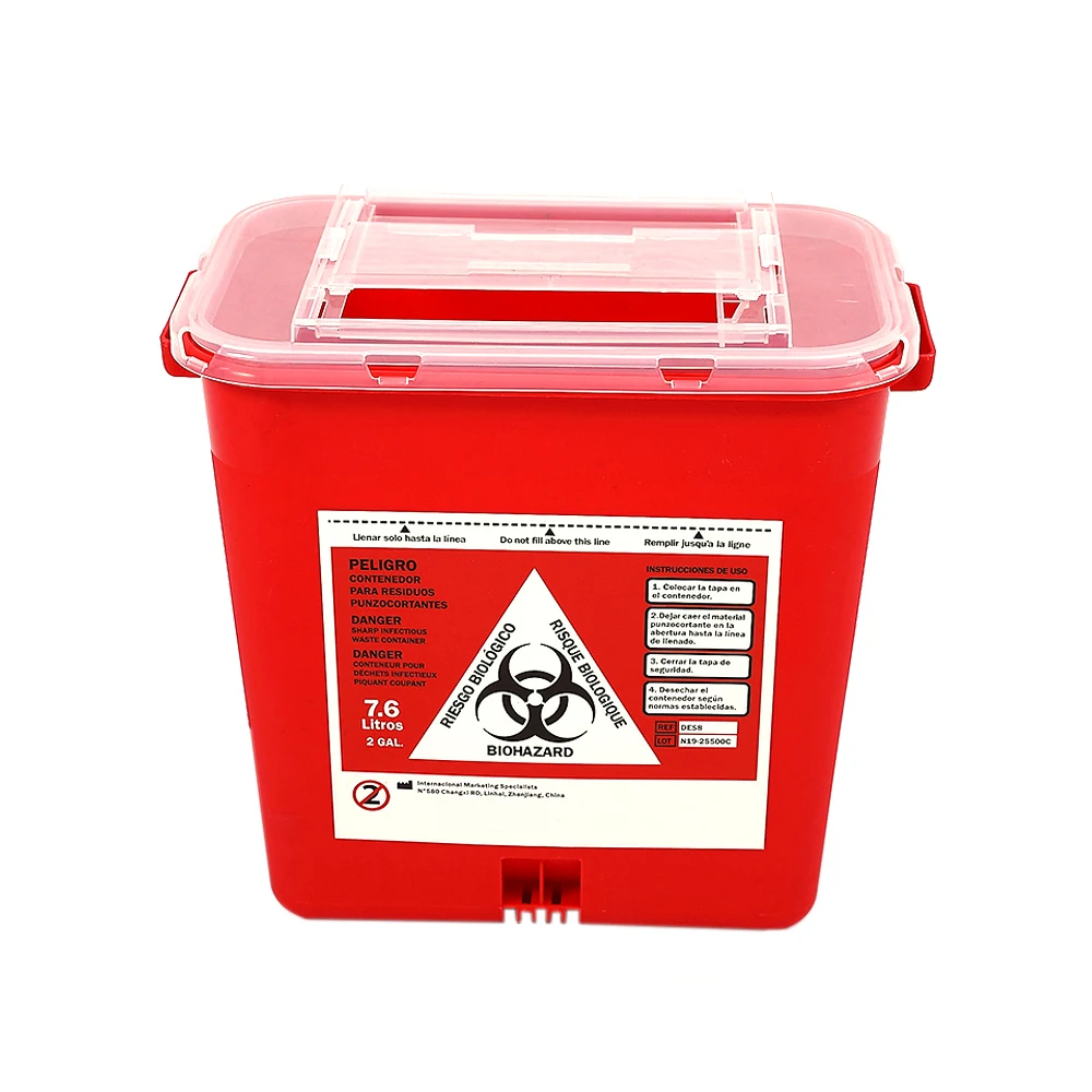 シャープコンテナバイオハザードcontenedores Desecho Biologico Waste Collector Hospital