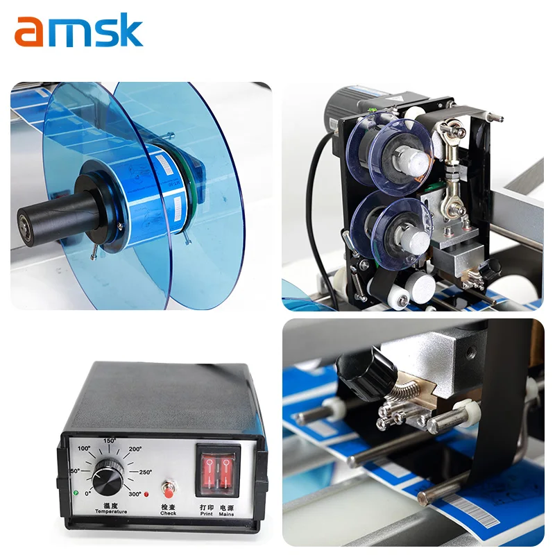 MT-50D Semi-Auto Cosmetic Jar Labeling Machine with Date Coding