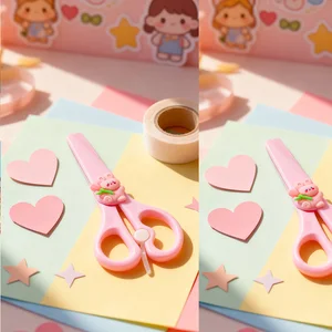 Office Student Stationery Gift Set Paper Clips Binders Scissors Stapler Luggage Tag Utility Knife