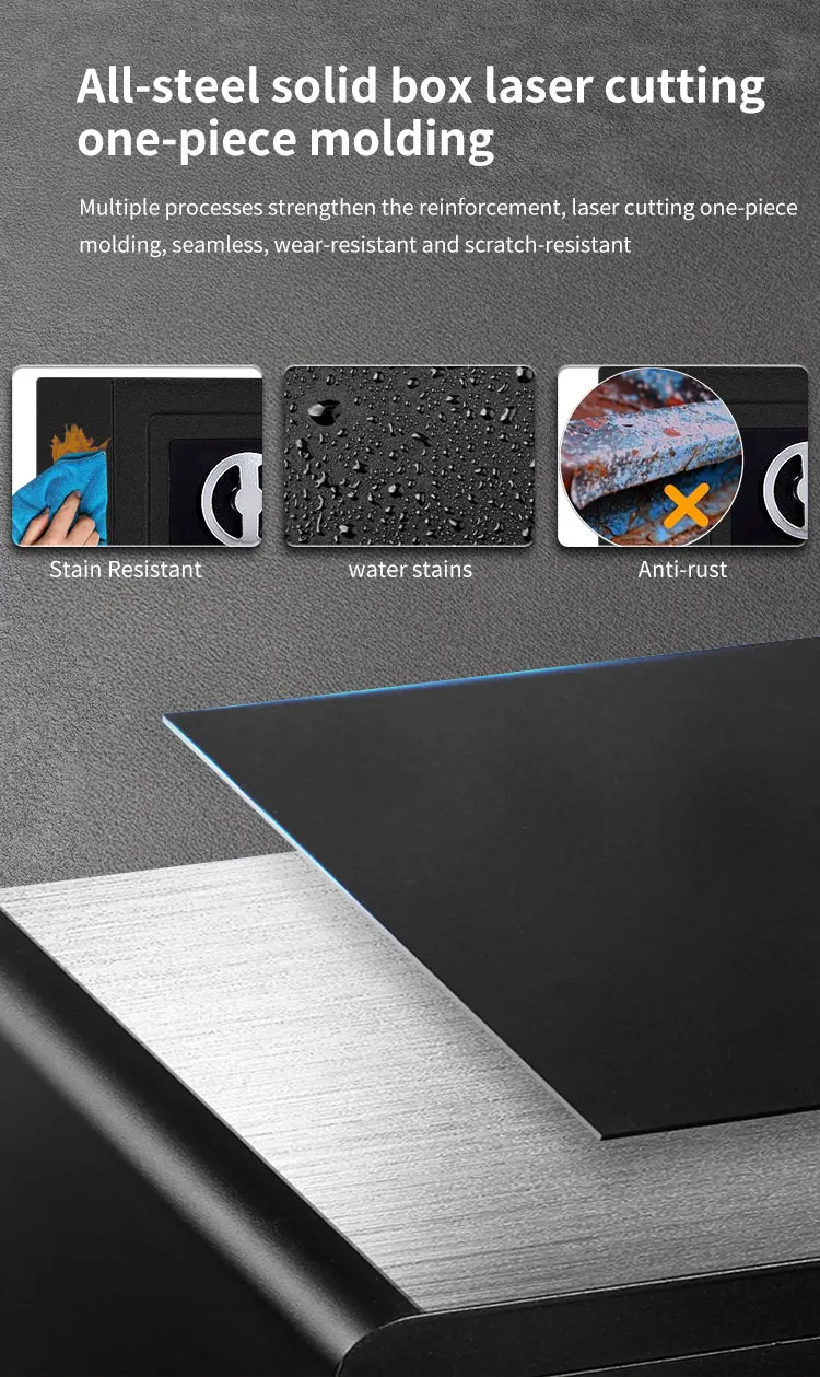 CEQSAFE High Quality Digital Hidden Wall Safes Deposit Box Small Mini Size Security Safety Cash Box supplier