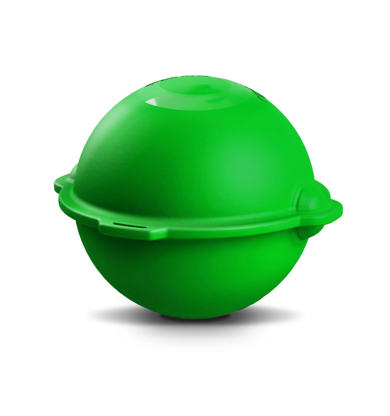 Green Sanitary Buried Location Marker High Density Polyethylene Waterproof Gimballed Coil Locator