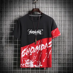 Plus Size Men's T-Shirt Fit Style 100% Pure Cotton Breathable Soft Fabric Short Sleeve Solid Color Tee