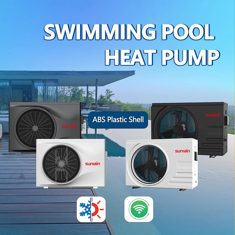 R32/wifi/dc Inverter Air Source Swimming Pool Heat Pump For Pools 100 ...