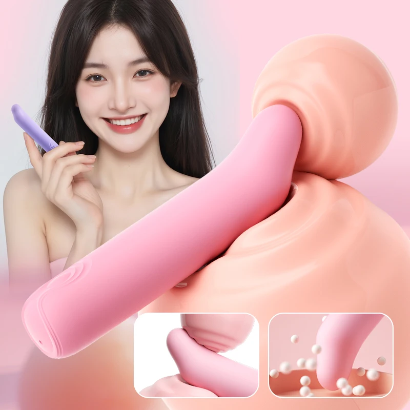 Close-up of Amoura liquid silicone bullet vibrator design