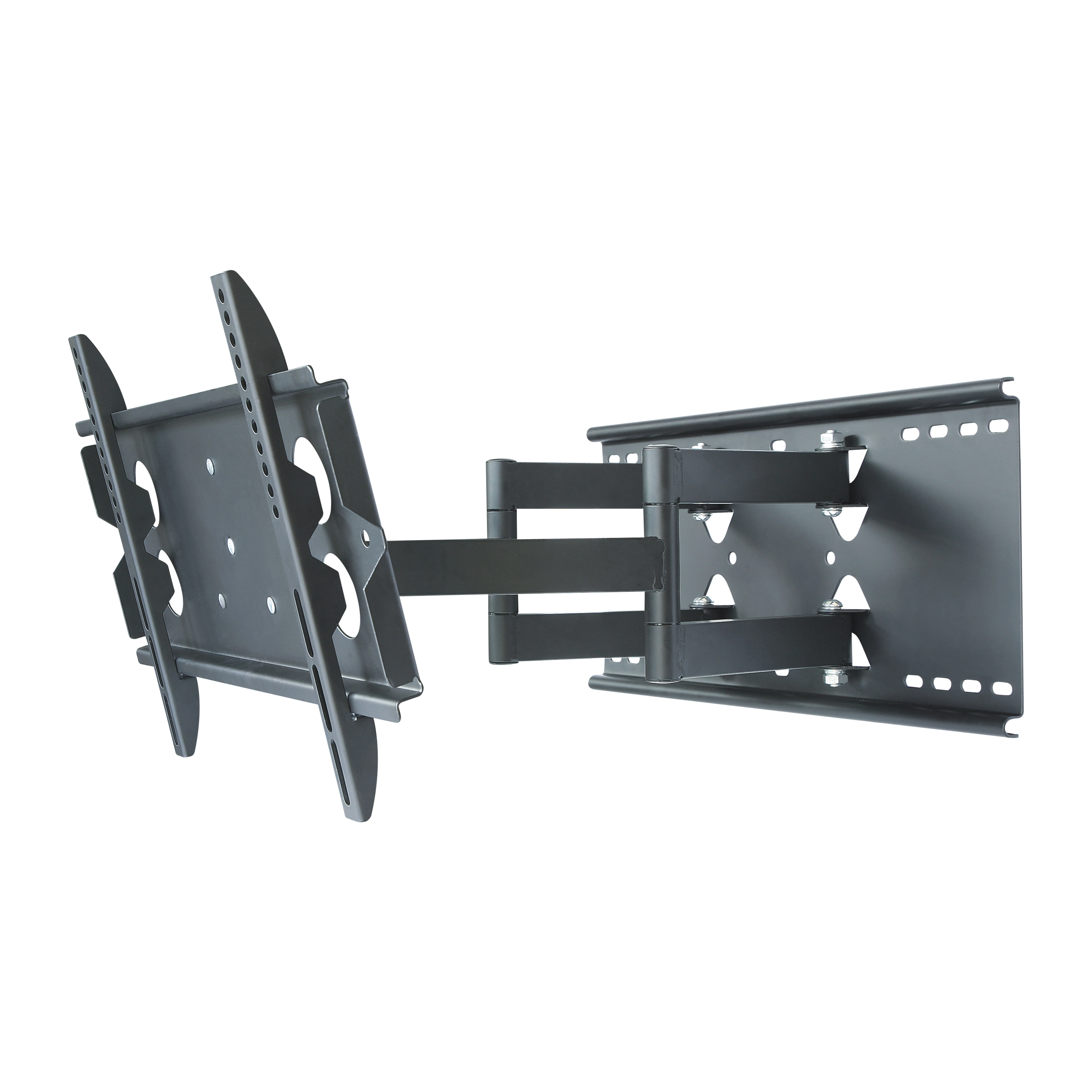 PLB137-44 VESA 400x400 Alloy Steel Wall Mount Extendable Arm for 23-55 Inch TVs up 132 Lbs Full Motion CE Certified TV Bracket
