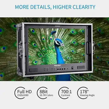 SEETEC ATEM215S-CO 21.5 Inch Director Monitoring Solution Multi-Format Input Real-Time Monitoring Program Production detail image