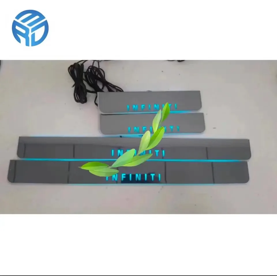 Mrd Rgb Led Door Sill Plate,With Rf Controller Connect To Car Door Sill With Controller Led