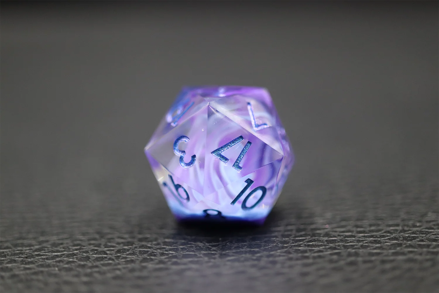 High-End Multi-Sided Inject Core Dice Set Sharp-Edge Resin Dices for Dnd Board Game factory