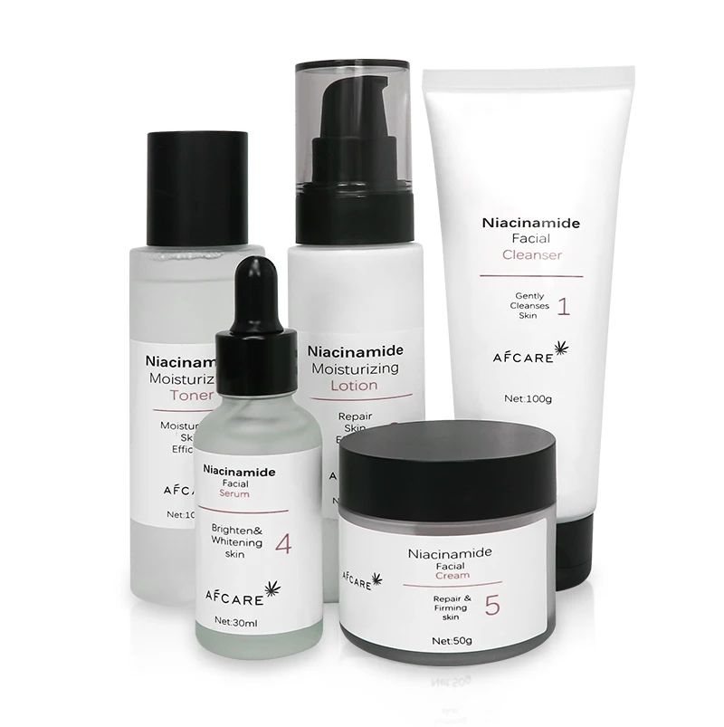 Custom Skin Care Set Siliconefree Antiaging Nourishing & Niacinamide