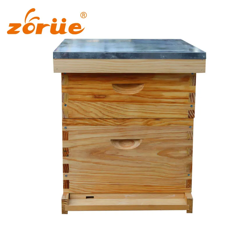 Fir Cedarwood with Iron Plate Langstroth Beehive