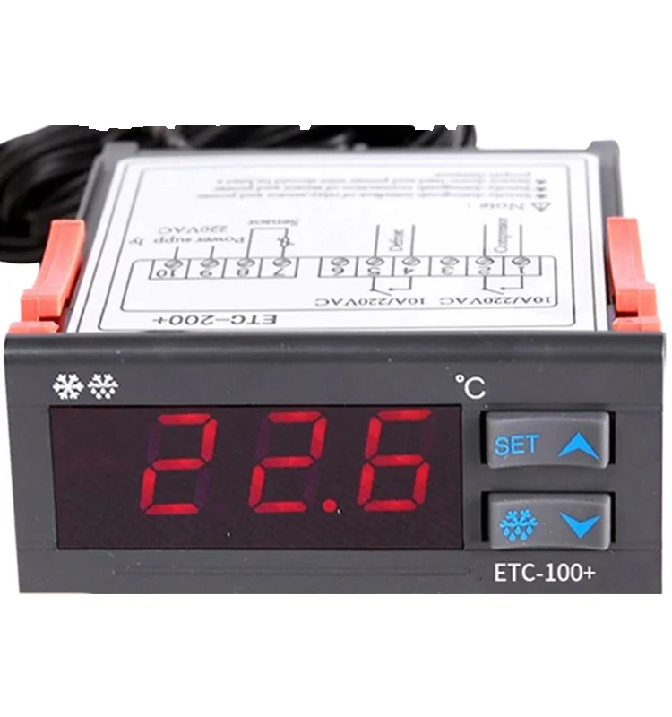 Pengontrol Suhu Termostat Digital untuk Kulkas Penyimpanan Dingin STC-8080H