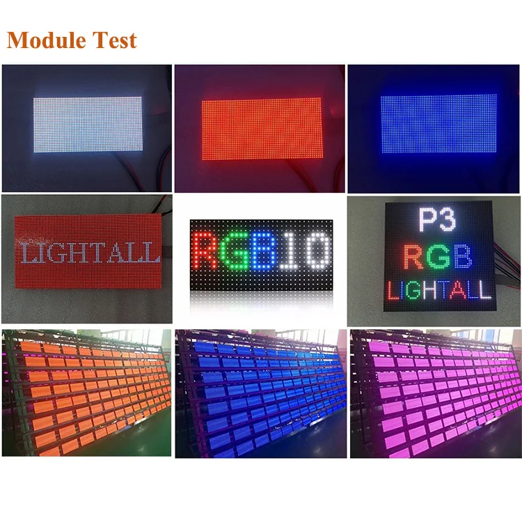 Full Color Display Module Alibaba.com: P3 indoor HD LED matrix panel, 64x32 pixel full color ...